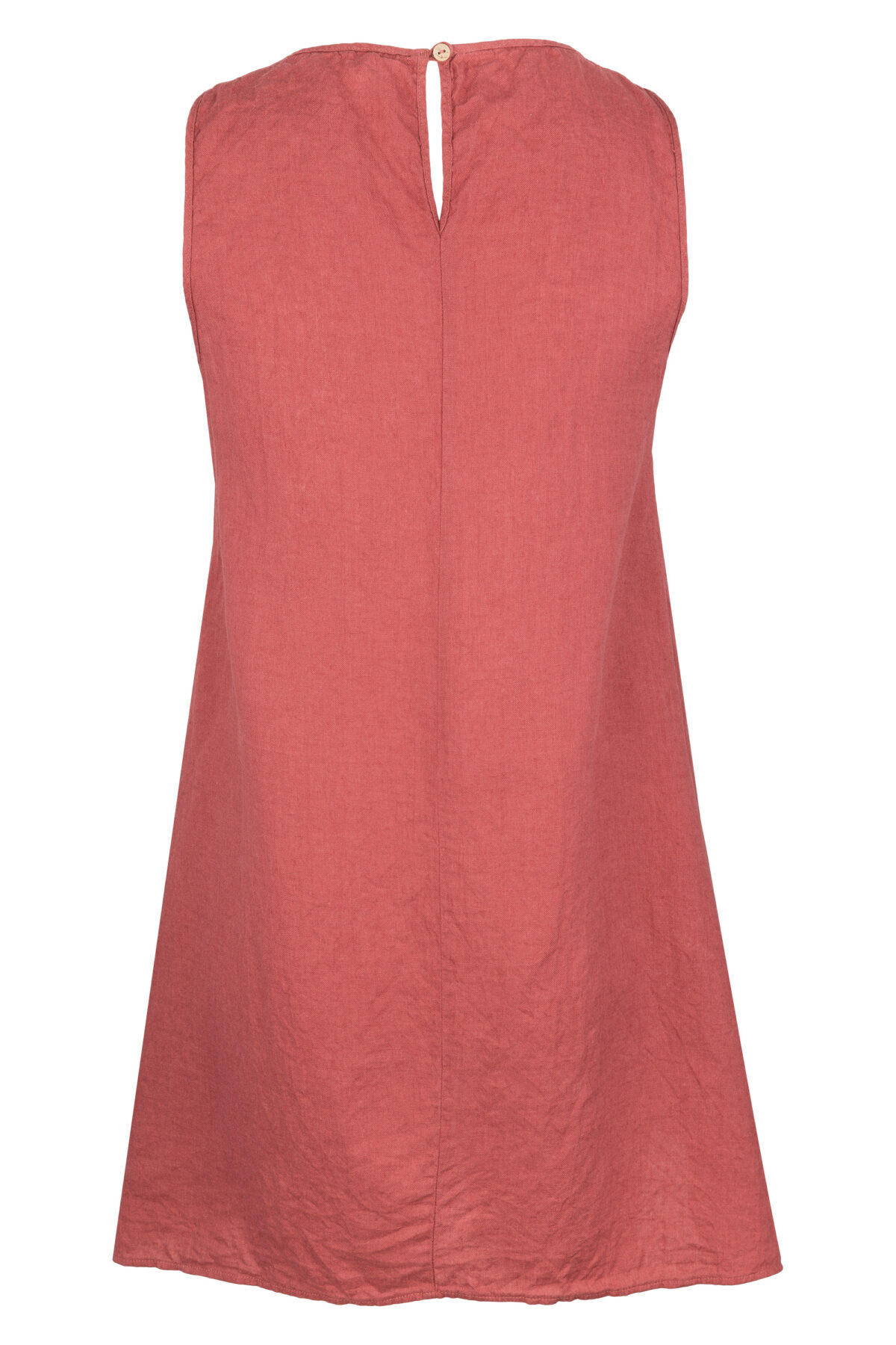 LINEN DRESS - GUAVA - obrazek 2