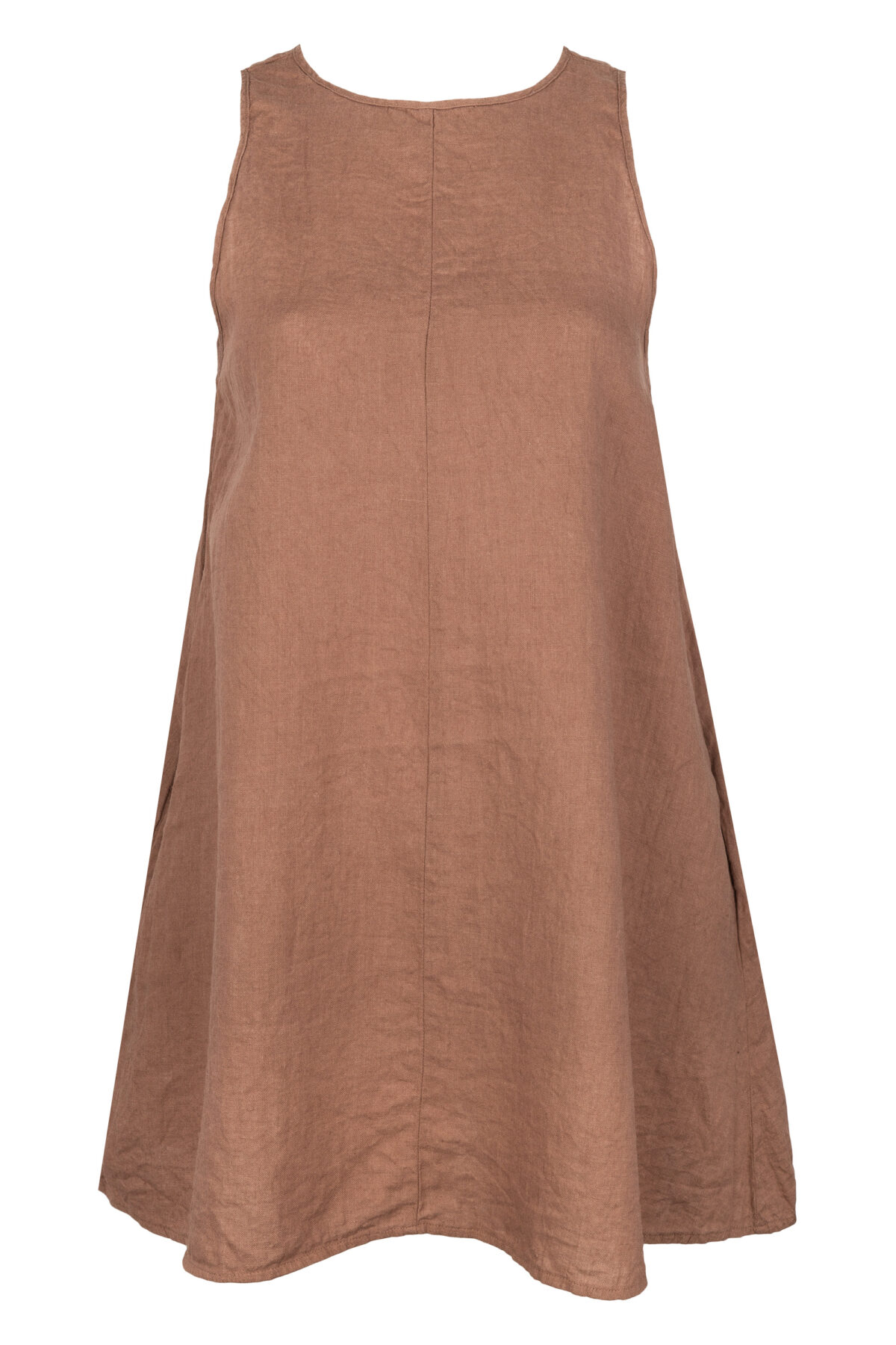 LINEN DRESS - SOIL