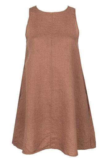 LINEN DRESS - SOIL