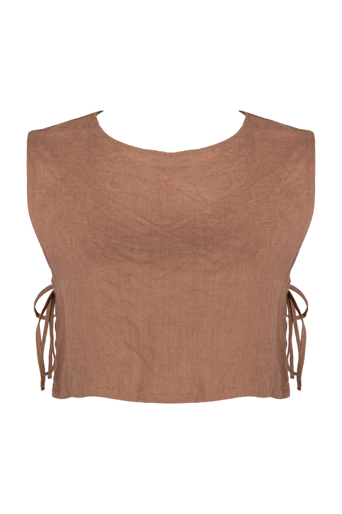 LINEN MINIMAL TOP - SOIL