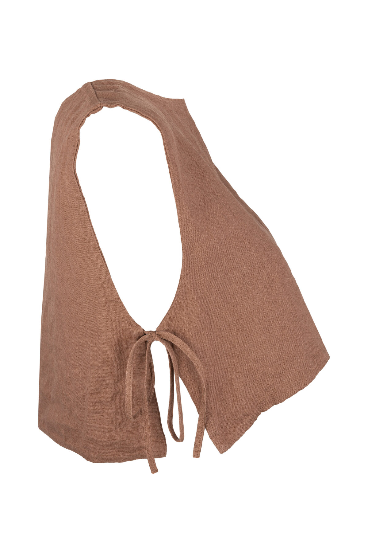 LINEN MINIMAL TOP - SOIL - obrazek 3