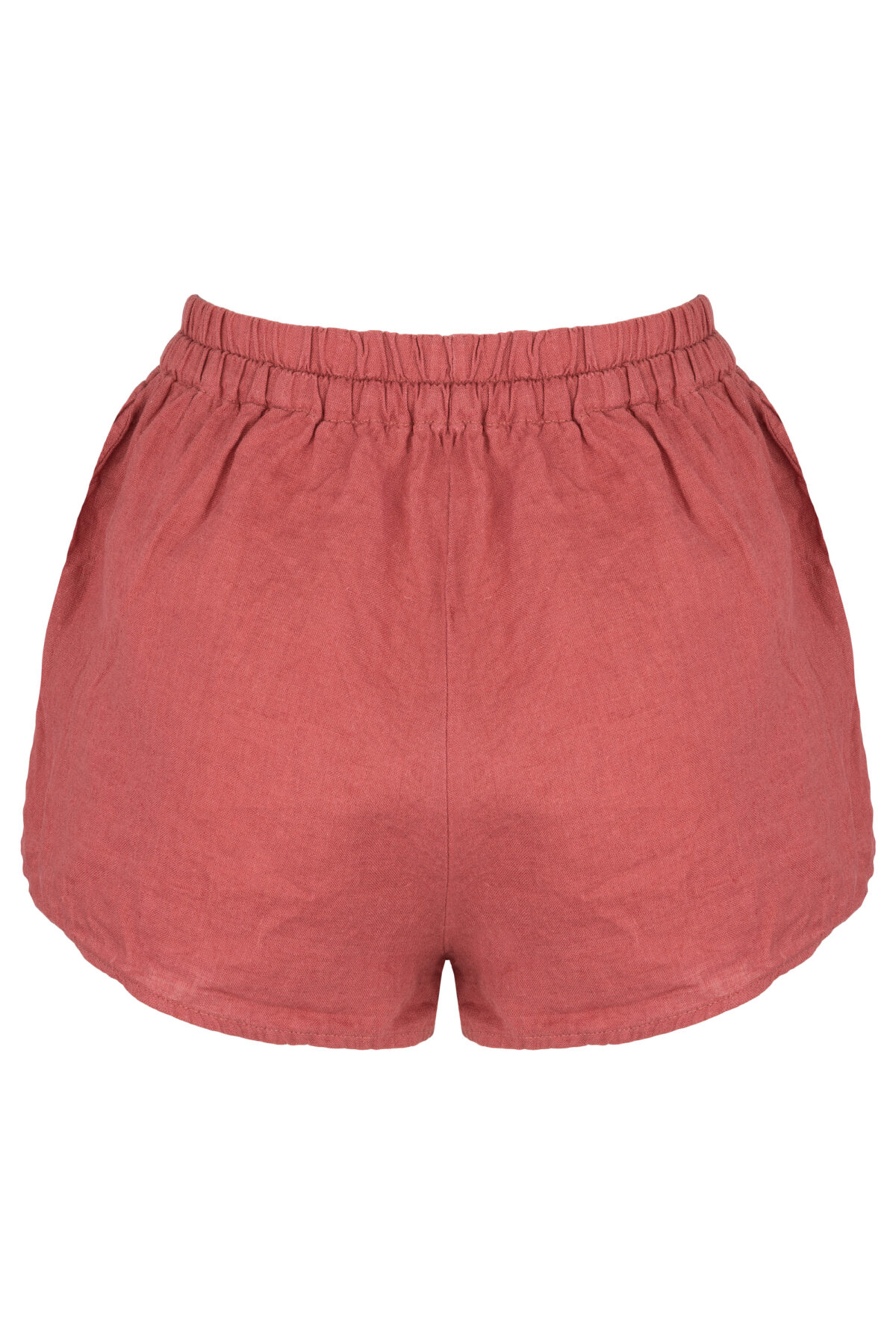 LINEN SHORTS - GUAVA - obrazek 2