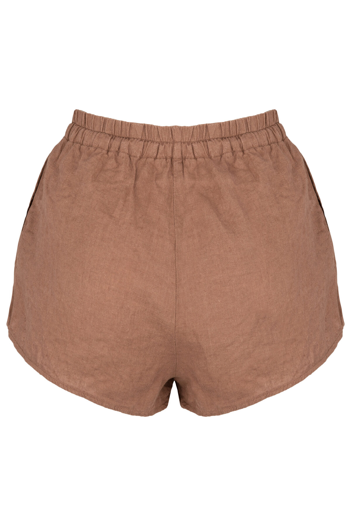 LINEN SHORTS - SOIL - obrazek 2