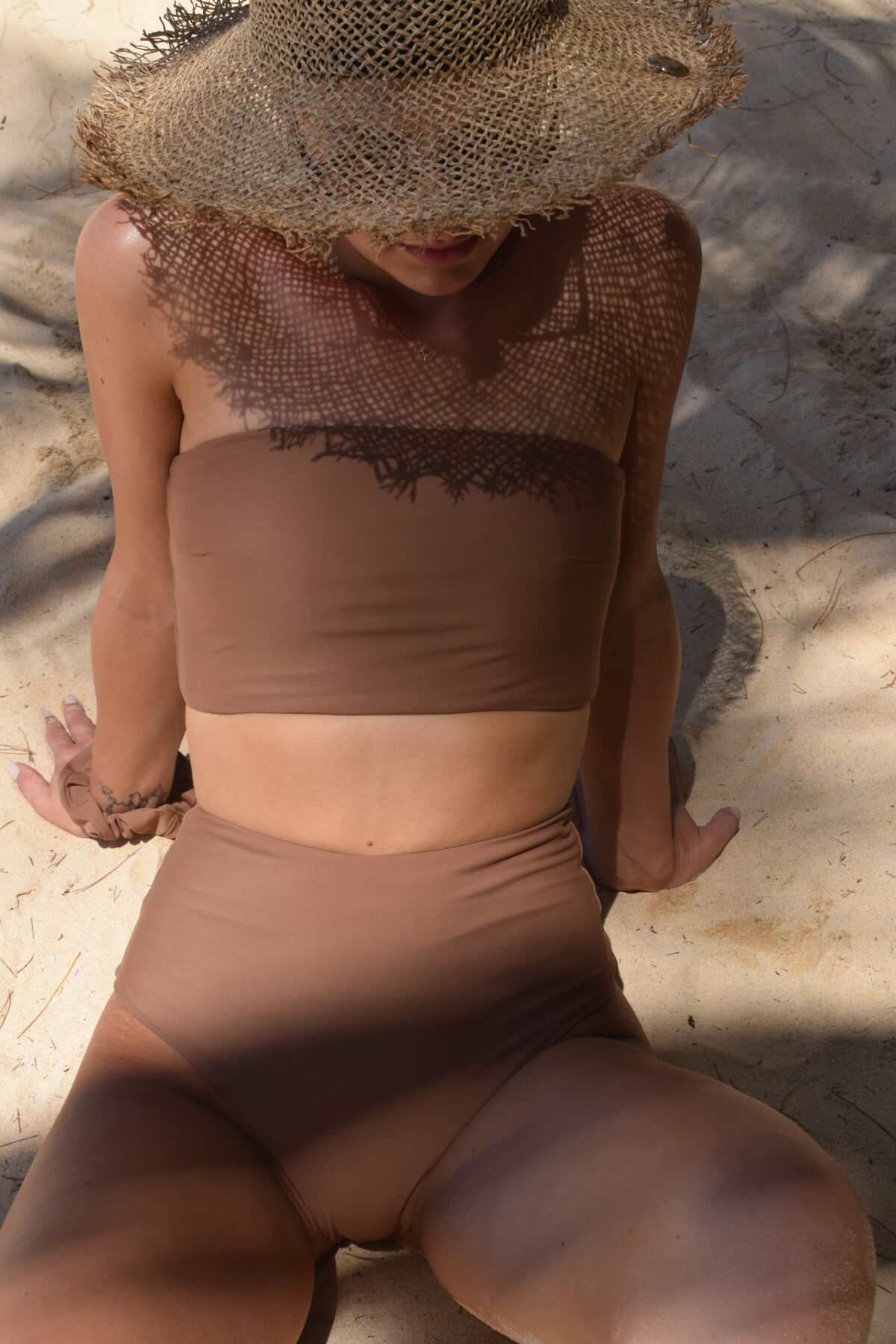 HIGH WAIST BOTTOM - SOIL - obrazek 3