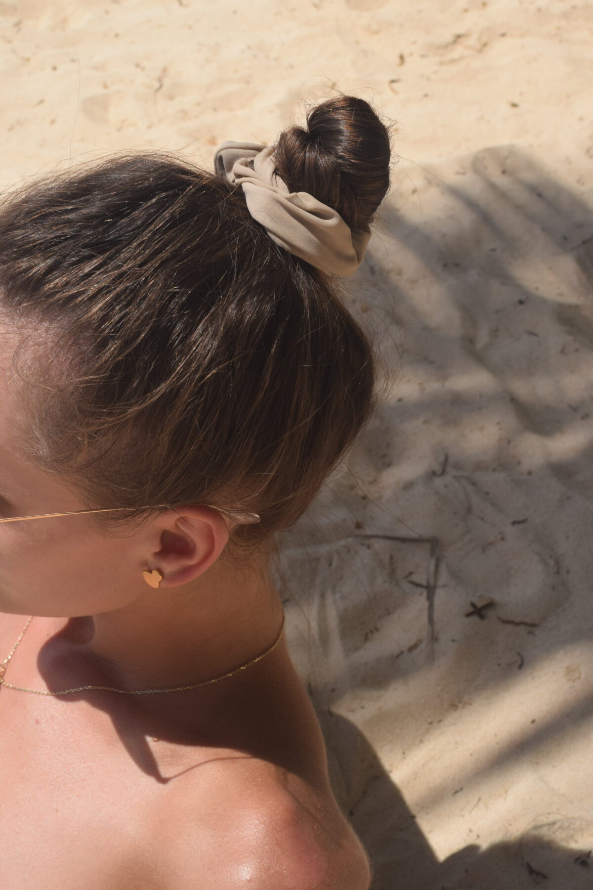 SCRUNCHIE - CREAMY GRAY - obrazek 2