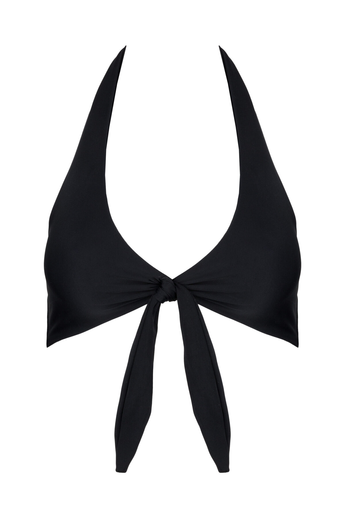 TIE TOP - BLACK