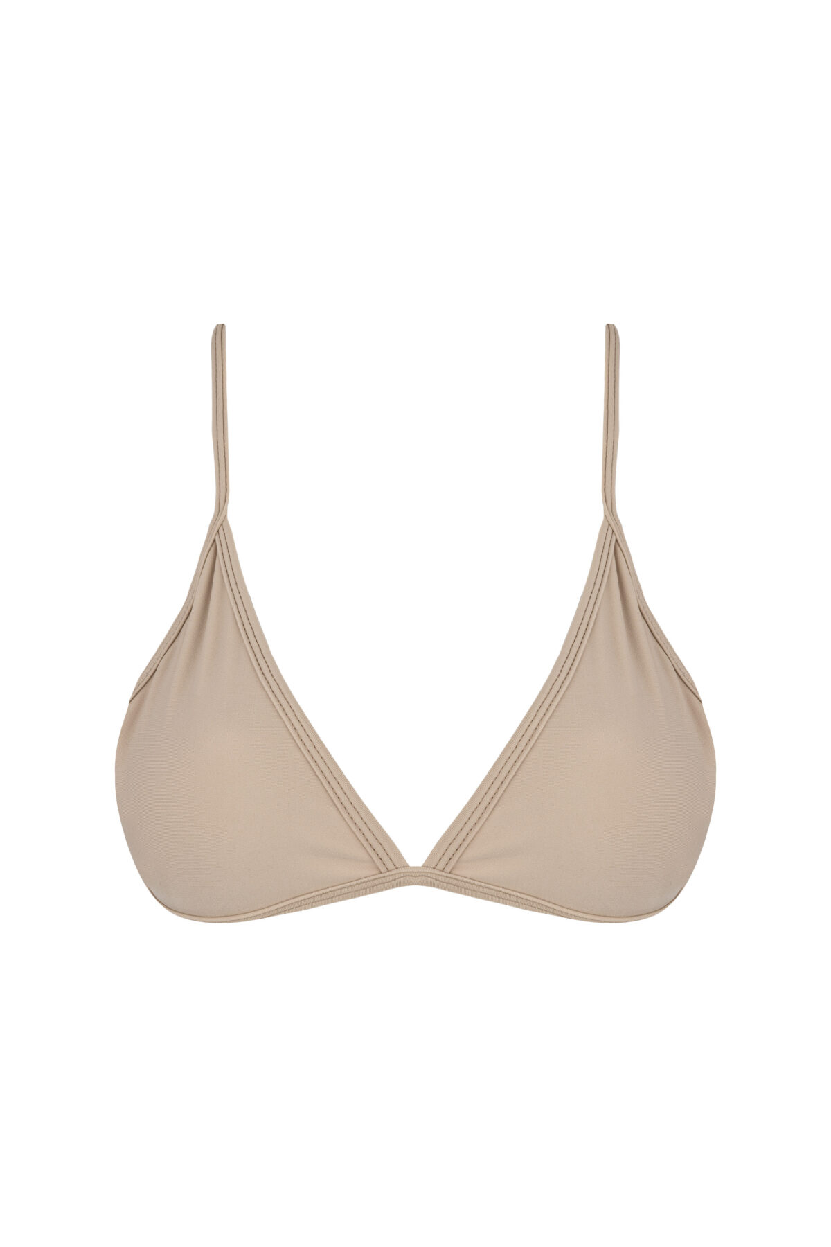 TRIANGLE TOP - CREAMY GRAY